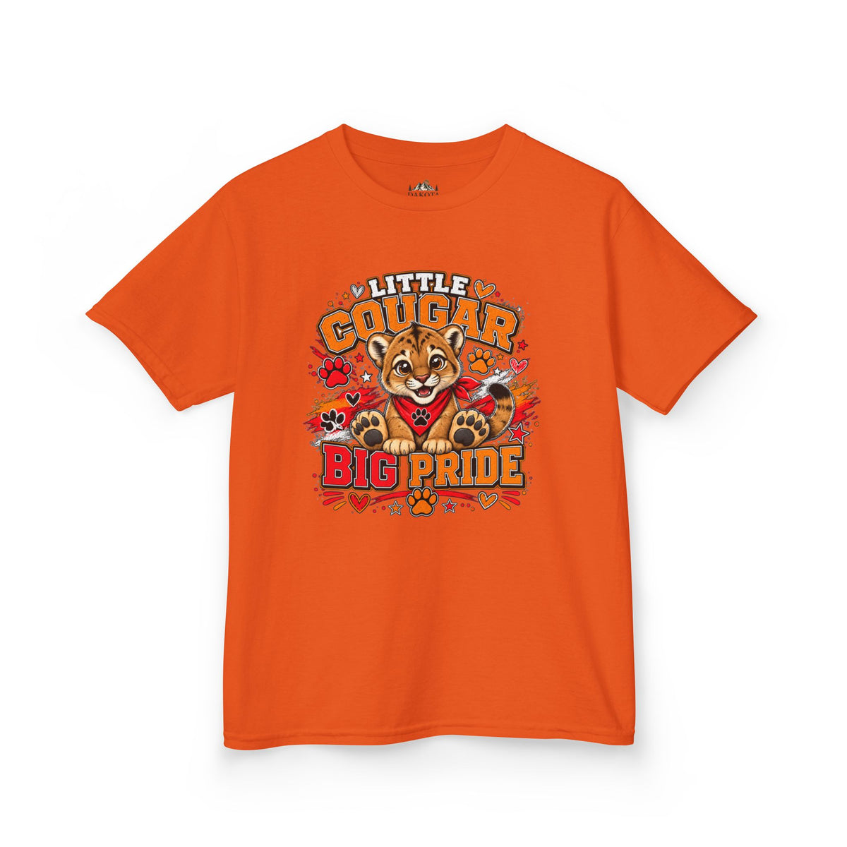 Little Cougar, Big Pride – Kids Cougar Spirit Shirt