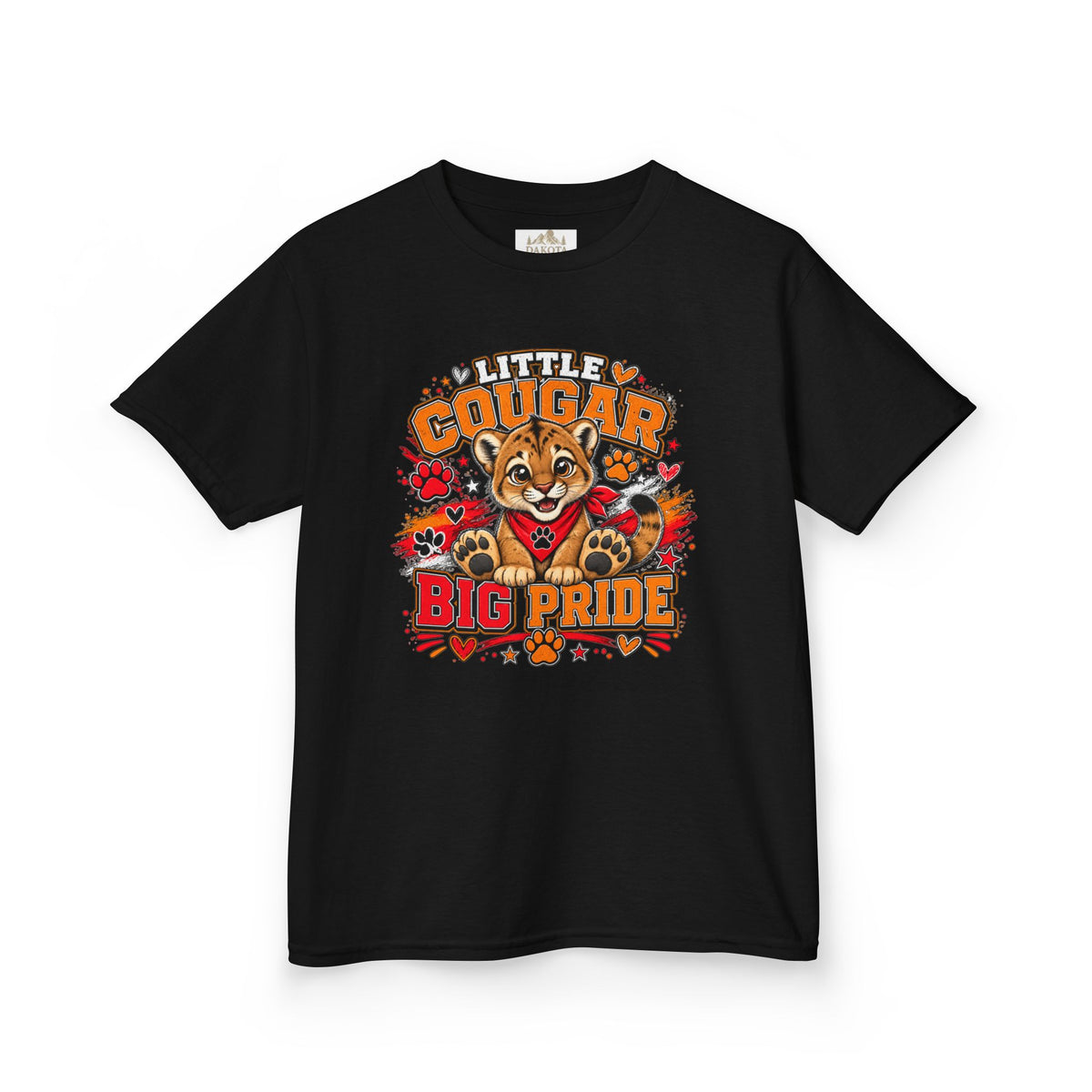 Little Cougar, Big Pride – Kids Cougar Spirit Shirt