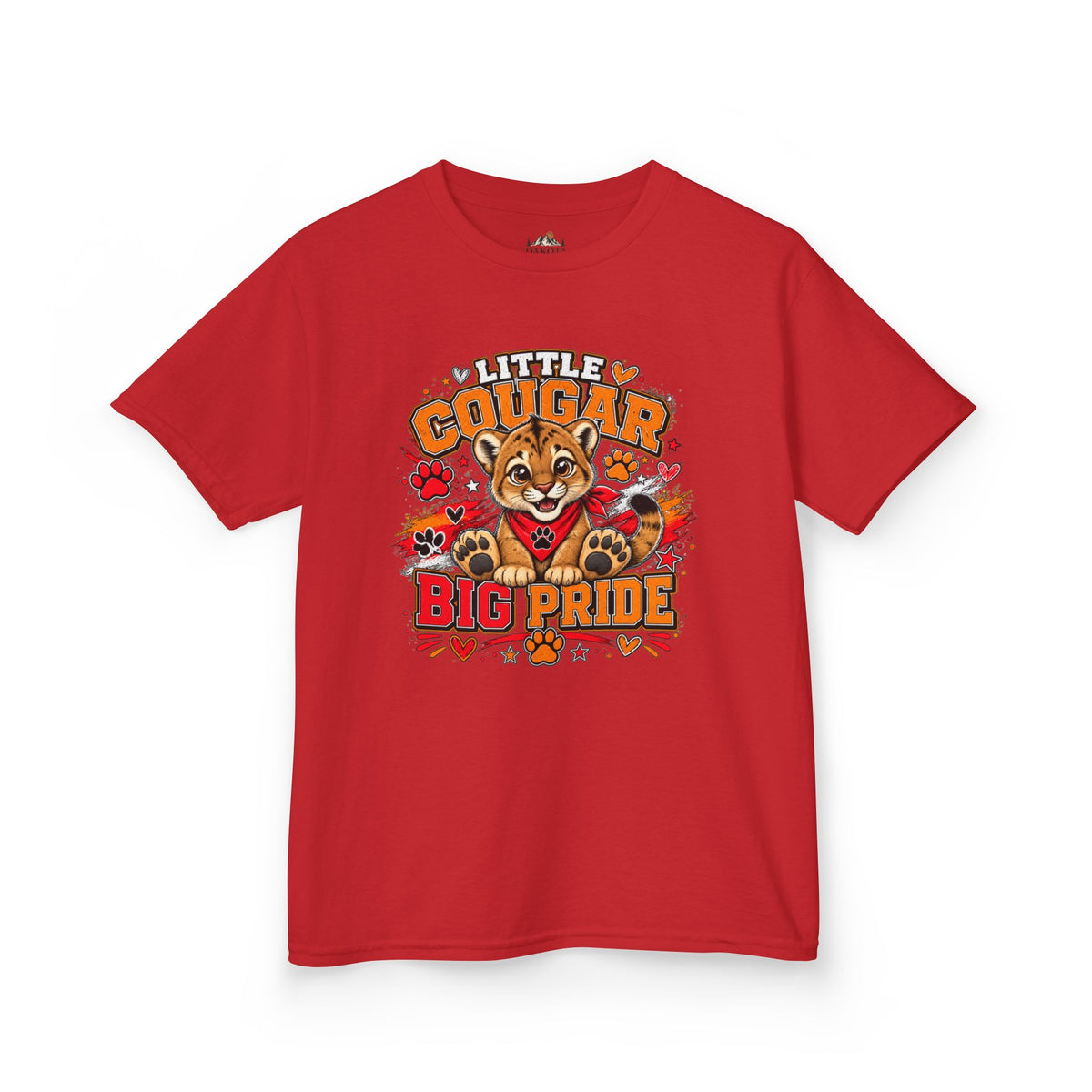 Little Cougar, Big Pride – Kids Cougar Spirit Shirt