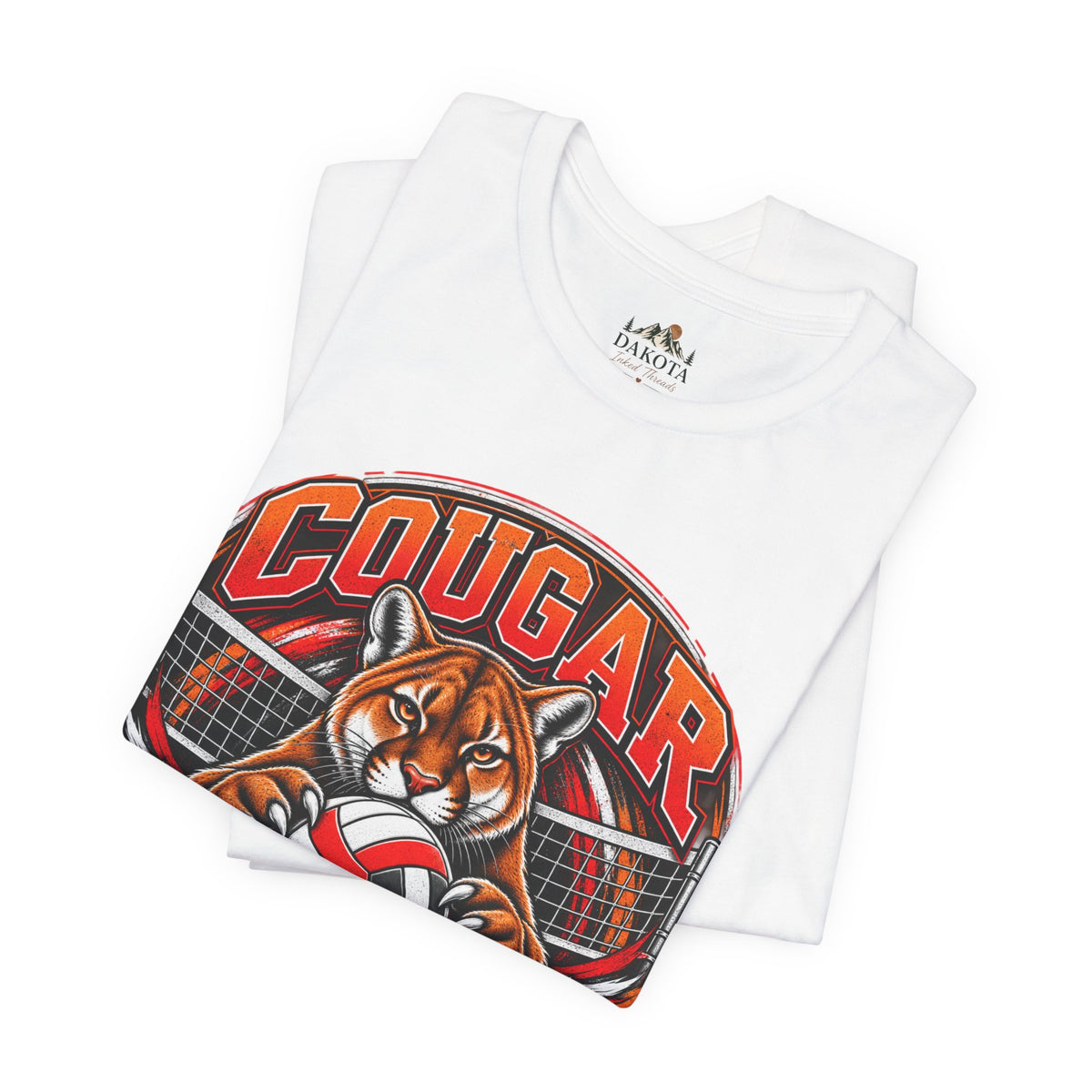 Cougar Volleyball Spirit Shirt – Cougar Pride Volleyball Fan Tee