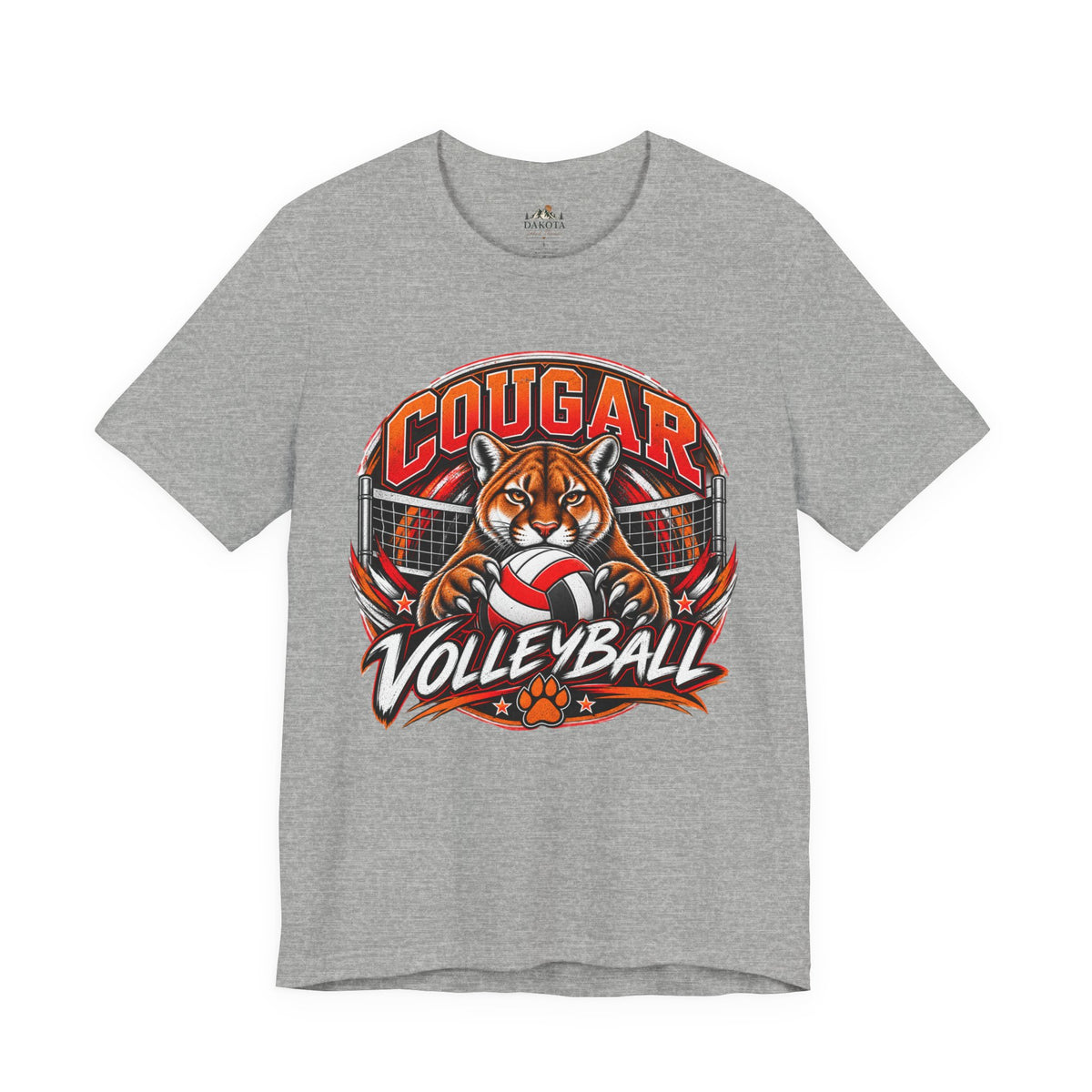 Cougar Volleyball Spirit Shirt – Cougar Pride Volleyball Fan Tee