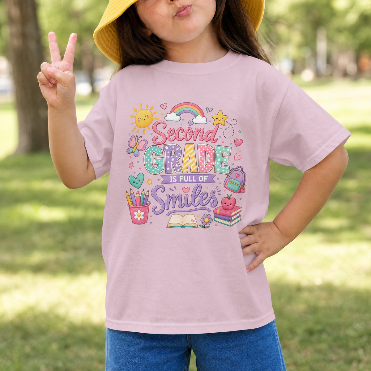 Second Grade Is Full of Smiles, Back-to-School T-Shirt