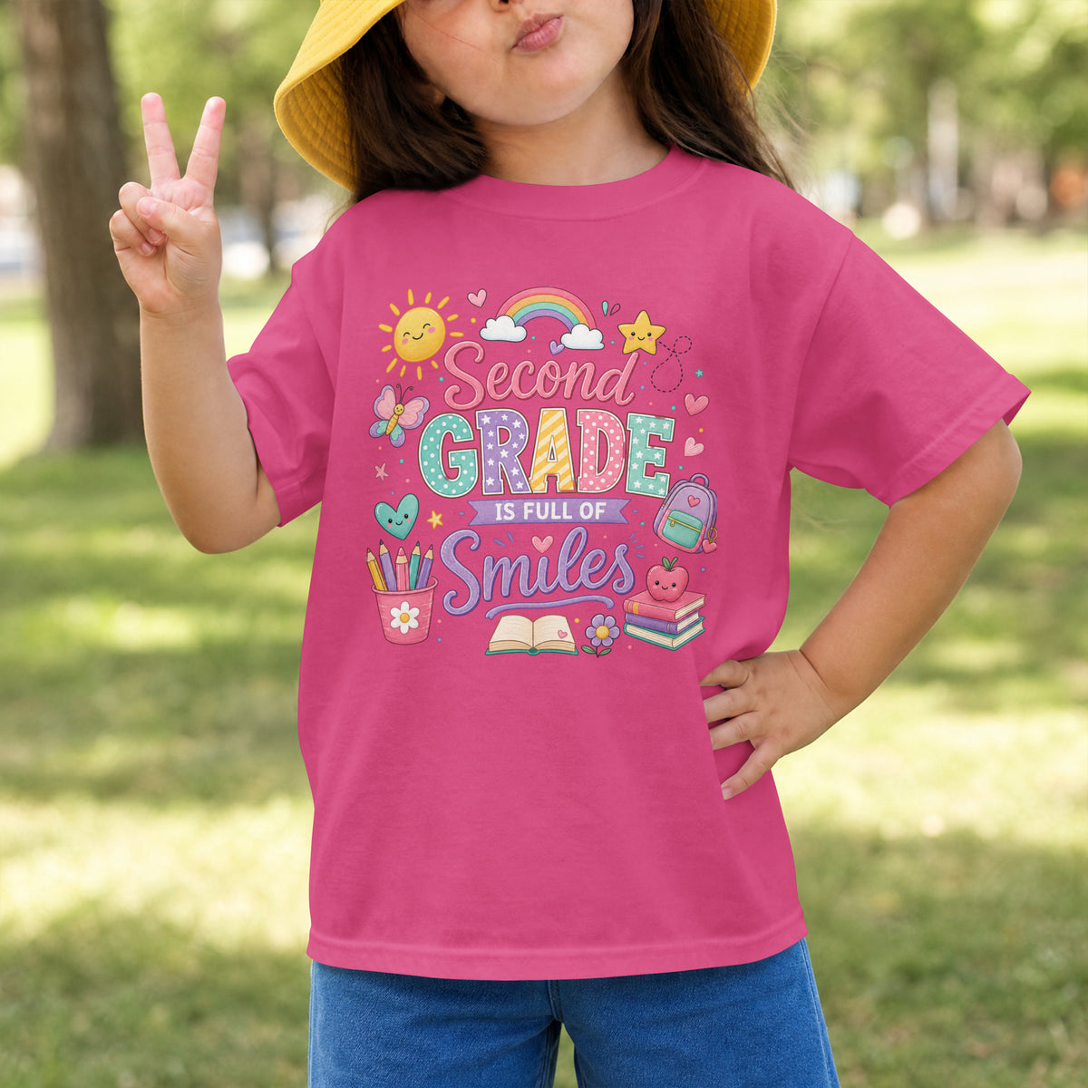 Second Grade Is Full of Smiles, Back-to-School T-Shirt