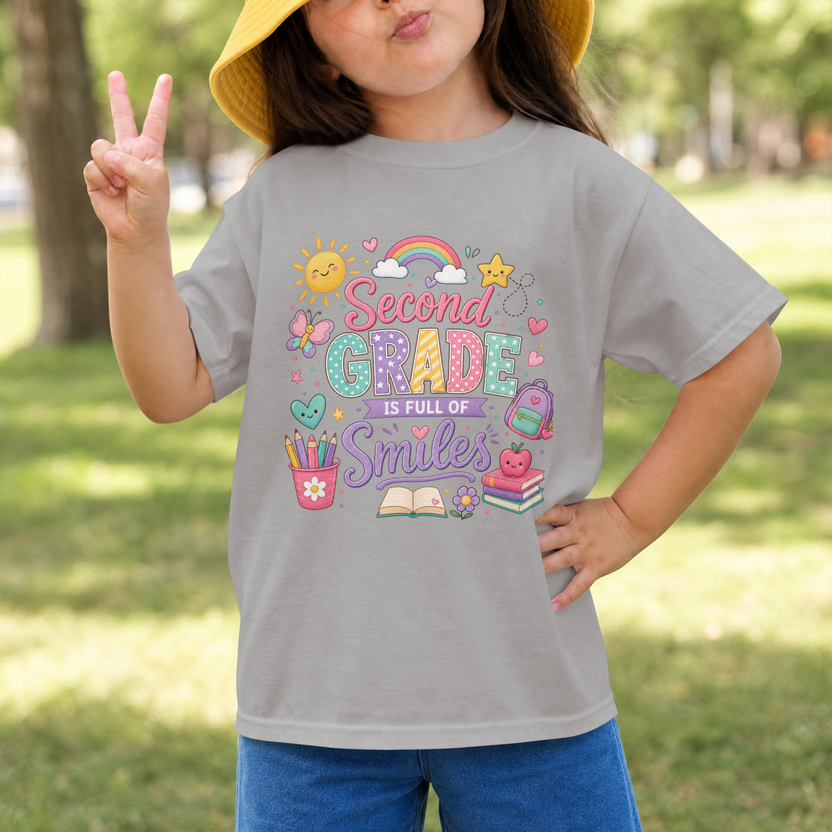 Second Grade Is Full of Smiles, Back-to-School T-Shirt