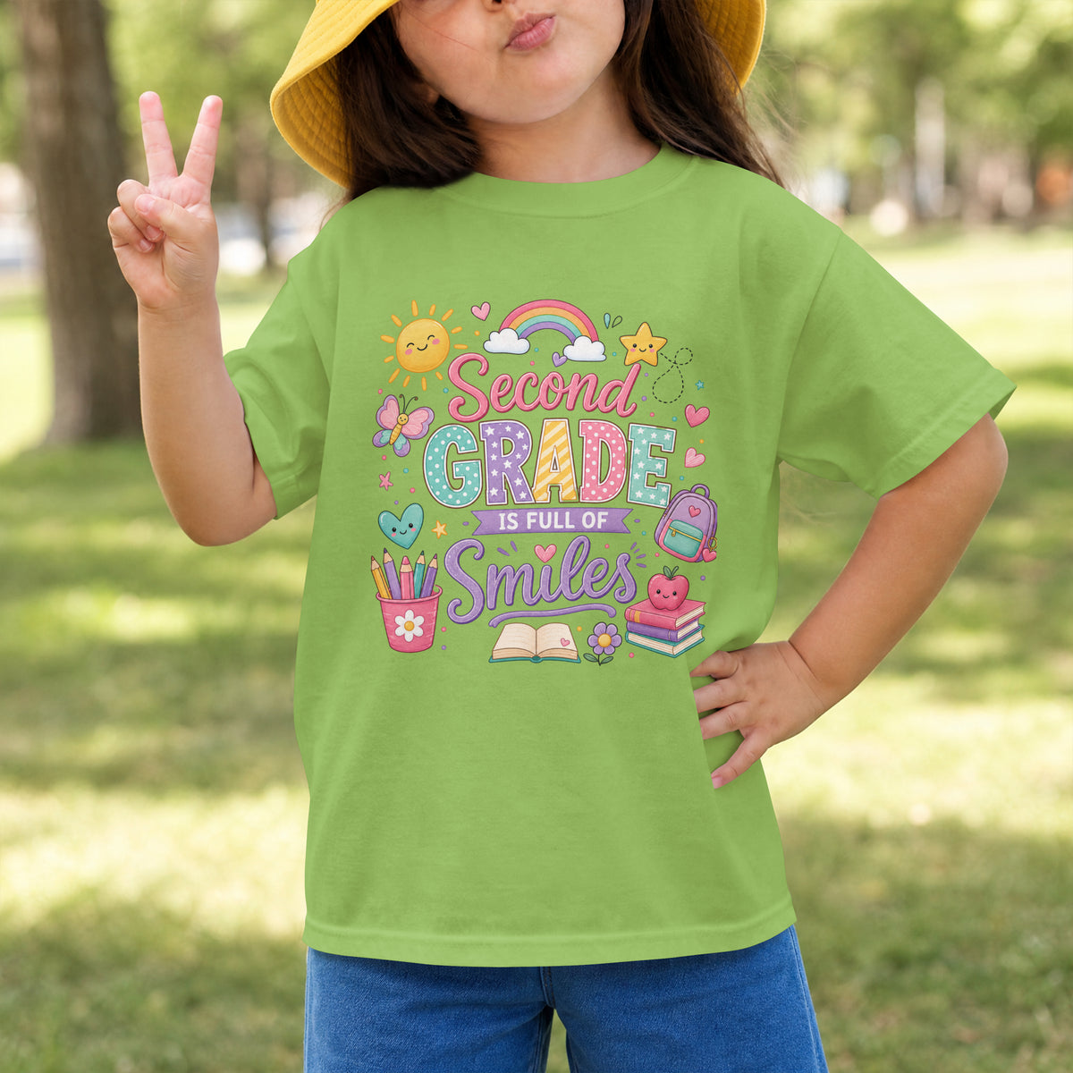 Second Grade Is Full of Smiles, Back-to-School T-Shirt