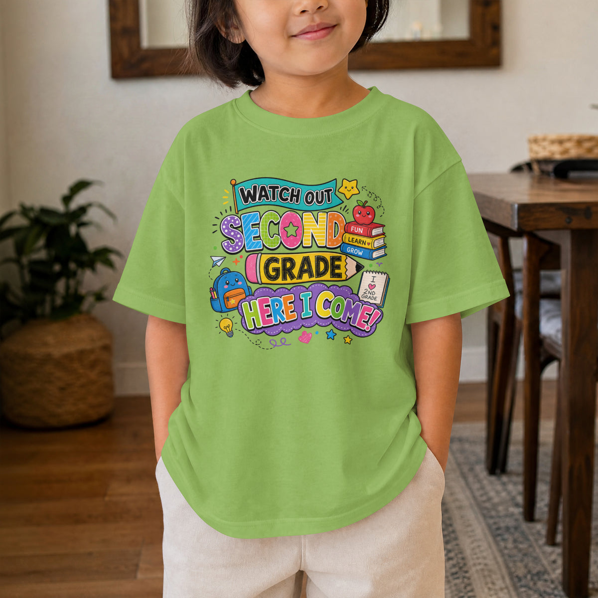 Watch Out 2nd Grade Here I Come Shirt – Back to School Tee