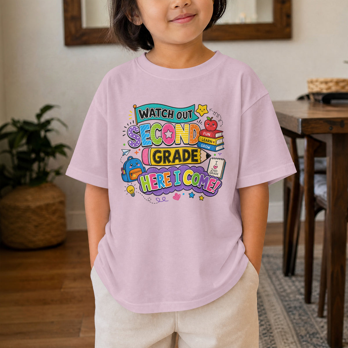 Watch Out 2nd Grade Here I Come Shirt – Back to School Tee