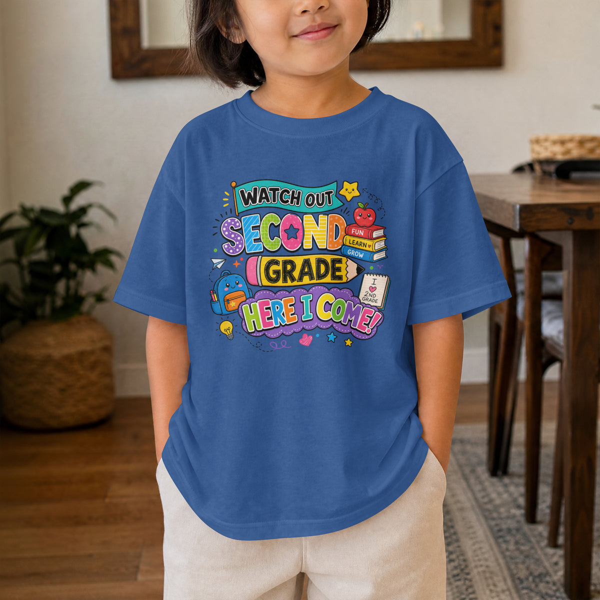 Watch Out 2nd Grade Here I Come Shirt – Back to School Tee