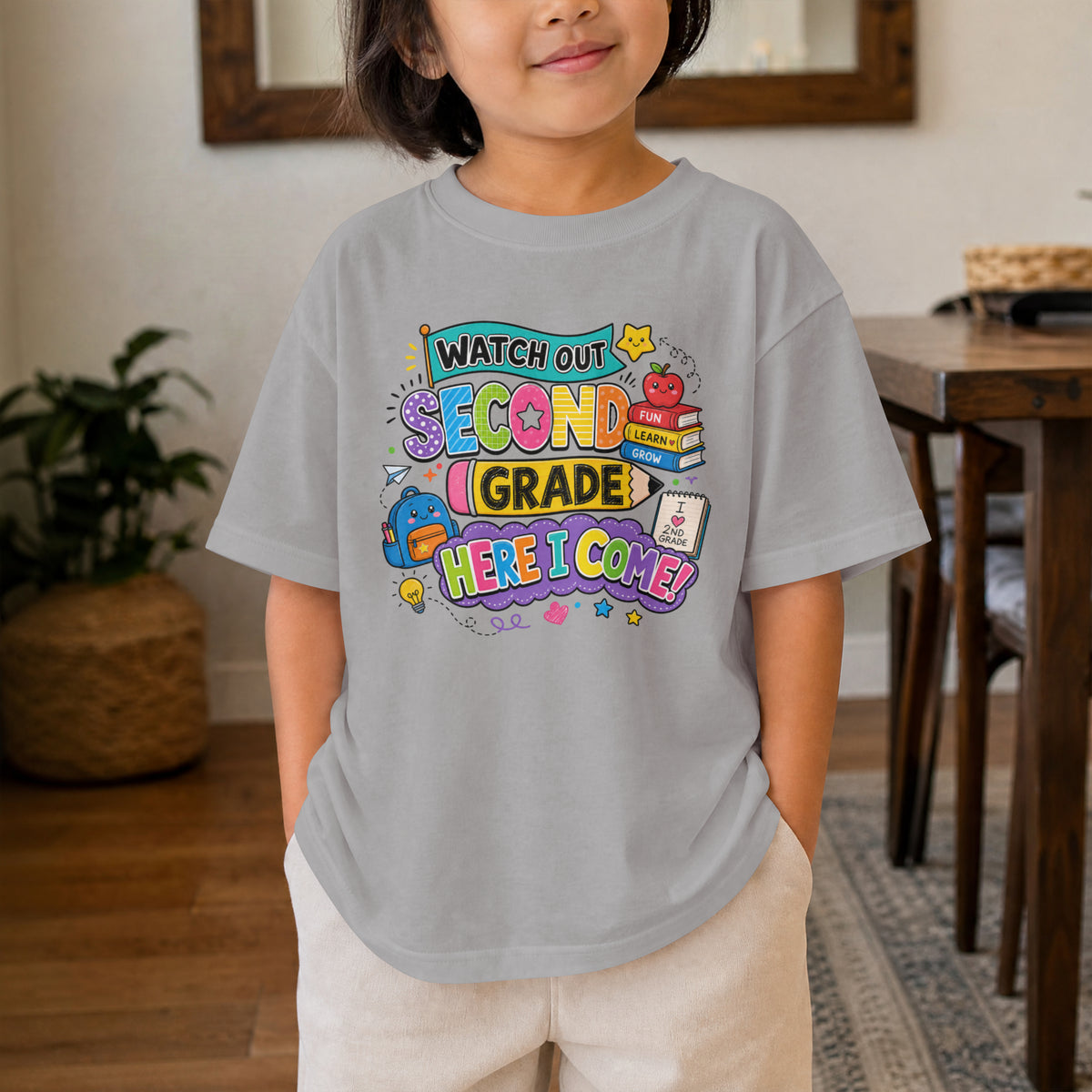 Watch Out 2nd Grade Here I Come Shirt – Back to School Tee