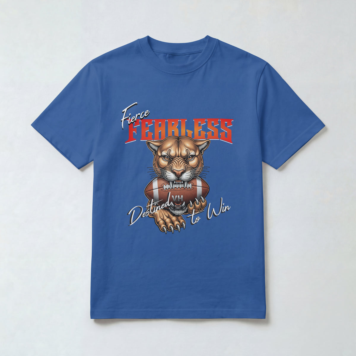 Fierce Fearless Football Shirt | Cougar Graphic T-Shirt