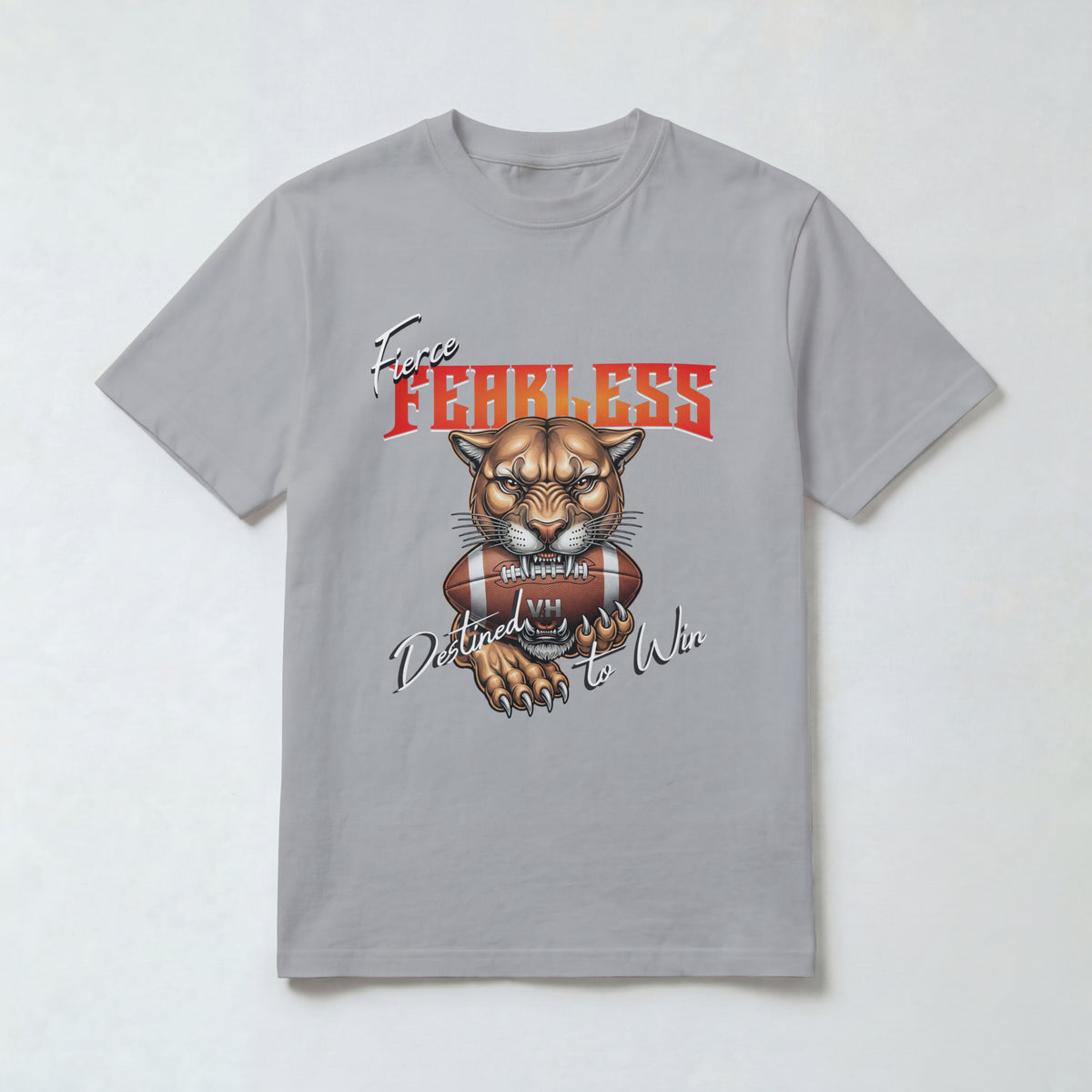 Fierce Fearless Football Shirt | Cougar Graphic T-Shirt