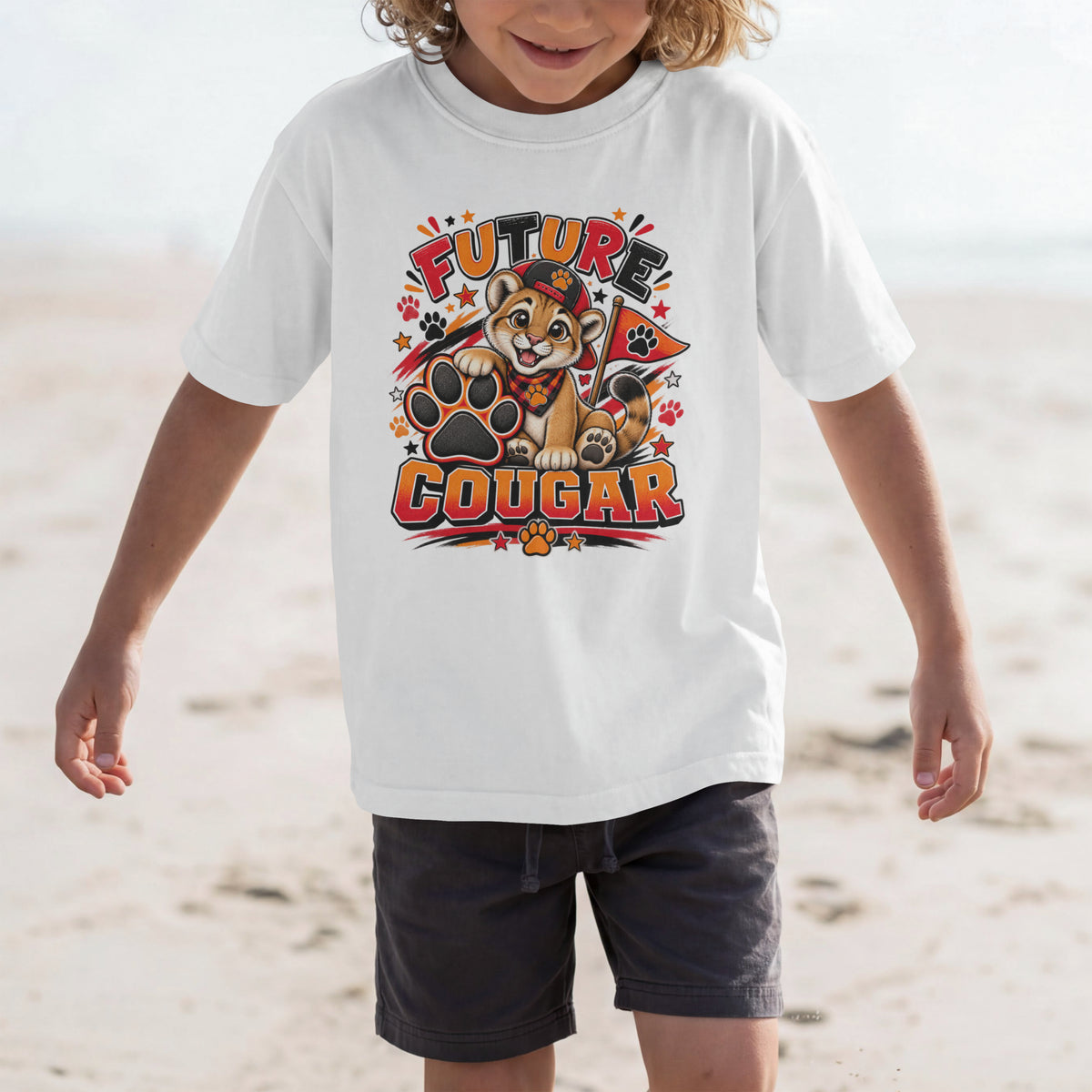 Cute Cougar Game Day Spirit Shirt