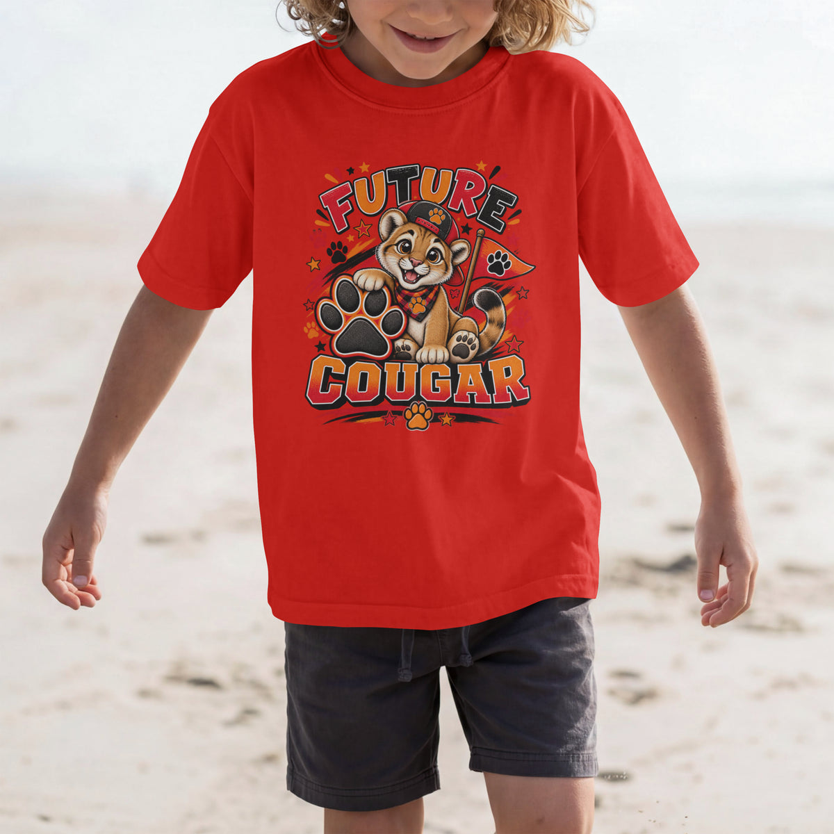 Cute Cougar Game Day Spirit Shirt