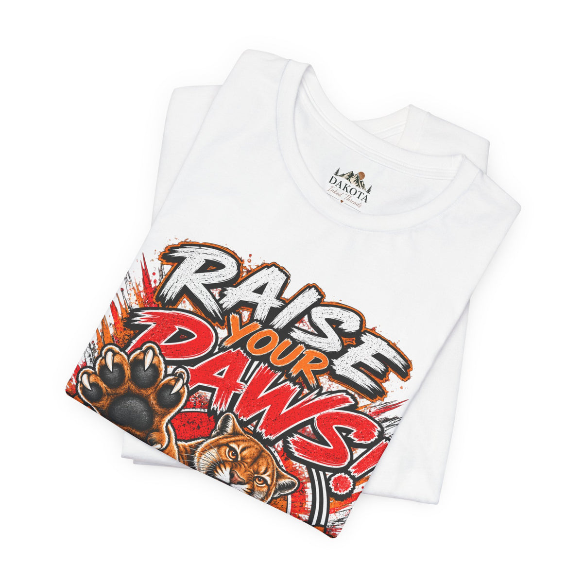 Spirit Wear Graphic Tee | Cougar Spirit T-shirt | Raise Your Paws Shirt