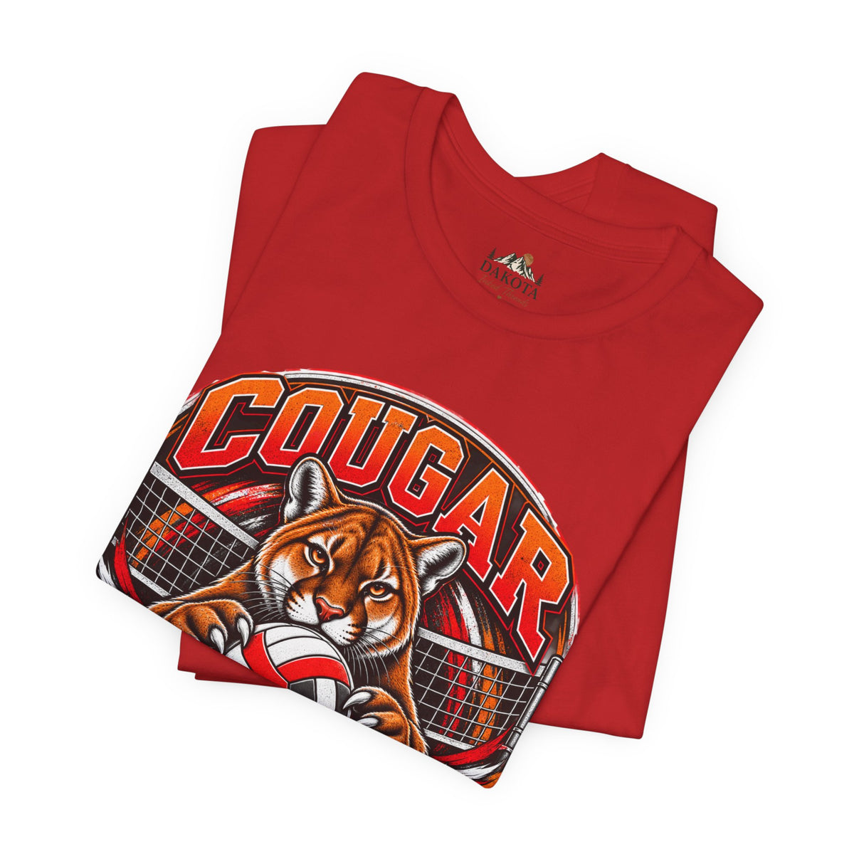 Cougar Volleyball Spirit Shirt – Cougar Pride Volleyball Fan Tee