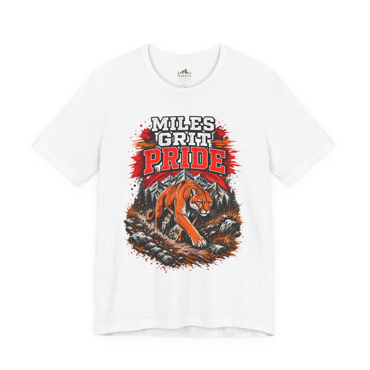 Cougars Spirit Wear Graphic Tee | Cougars Cross Country/Track & Field Shirt | Cougars Fan Gear