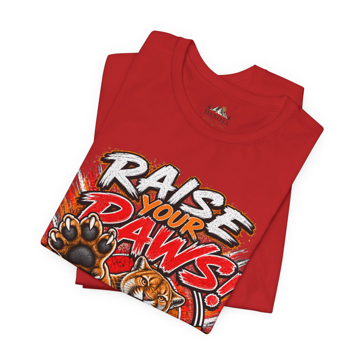 Spirit Wear Graphic Tee | Cougar Spirit T-shirt | Raise Your Paws Shirt