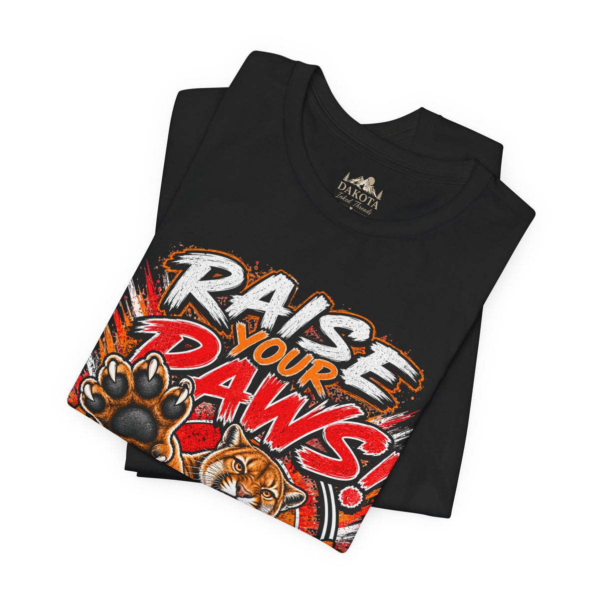 Spirit Wear Graphic Tee | Cougar Spirit T-shirt | Raise Your Paws Shirt