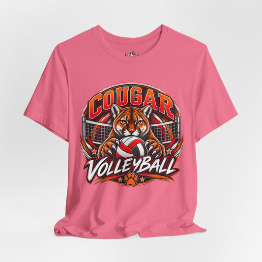 Cougar Volleyball Spirit Shirt – Cougar Pride Volleyball Fan Tee