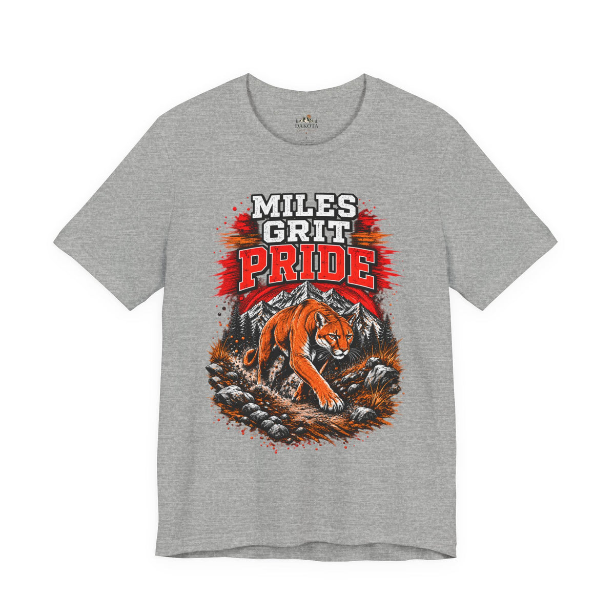 Cougars Spirit Wear Graphic Tee | Cougars Cross Country/Track & Field Shirt | Cougars Fan Gear