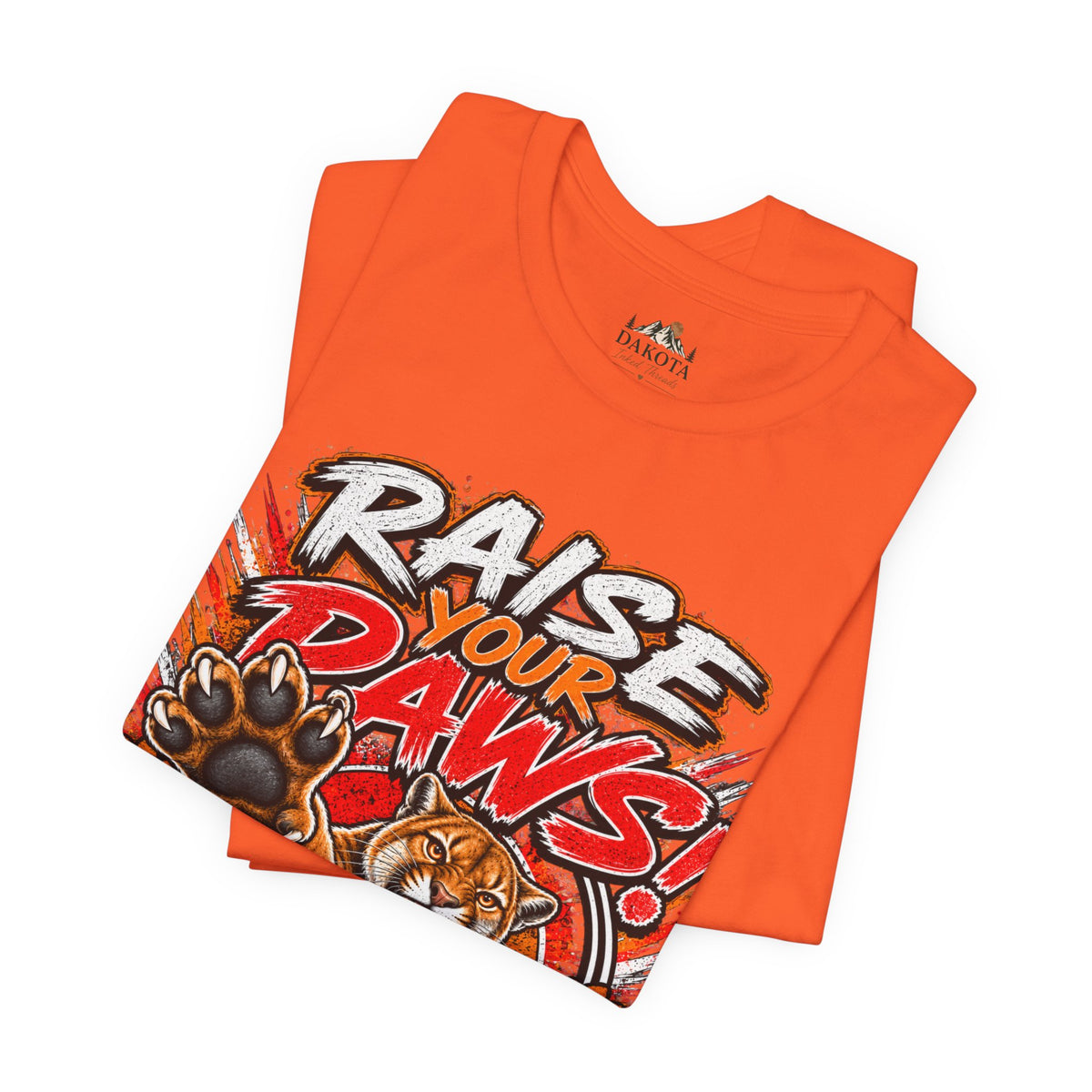 Spirit Wear Graphic Tee | Cougar Spirit T-shirt | Raise Your Paws Shirt