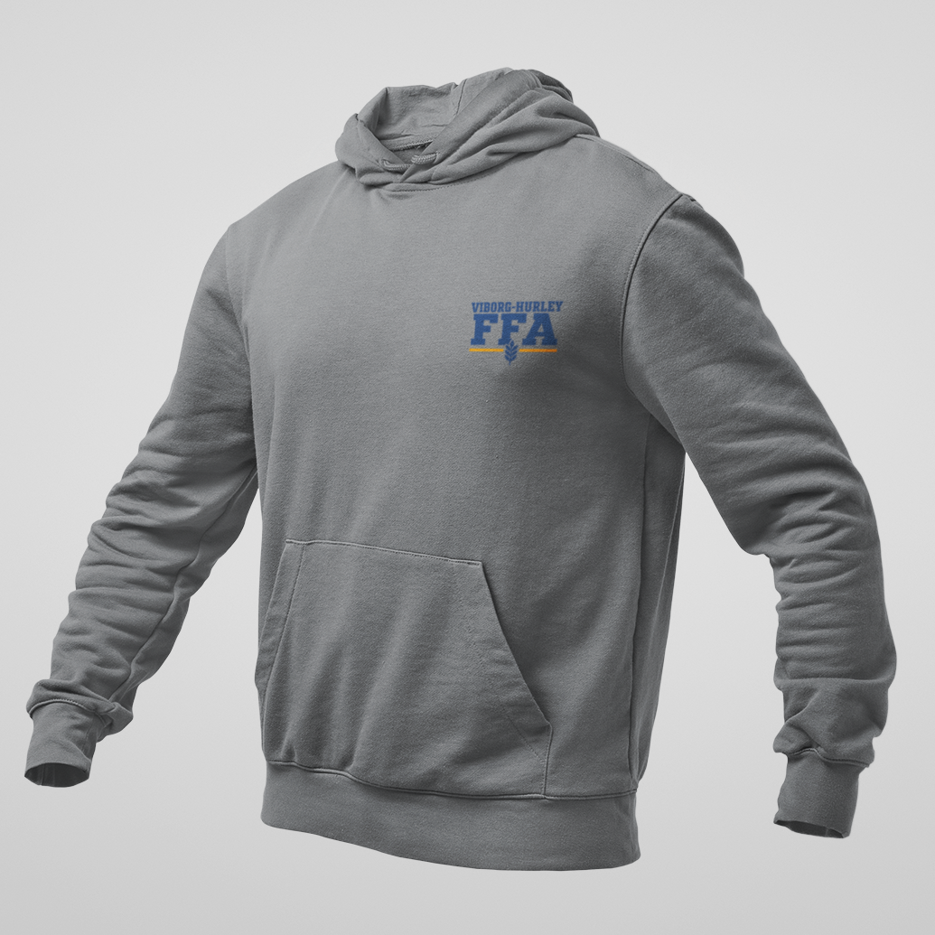 Viborg-Hurley FFA Hoodie | Front & Back Design | South Dakota FFA Spirit Wear
